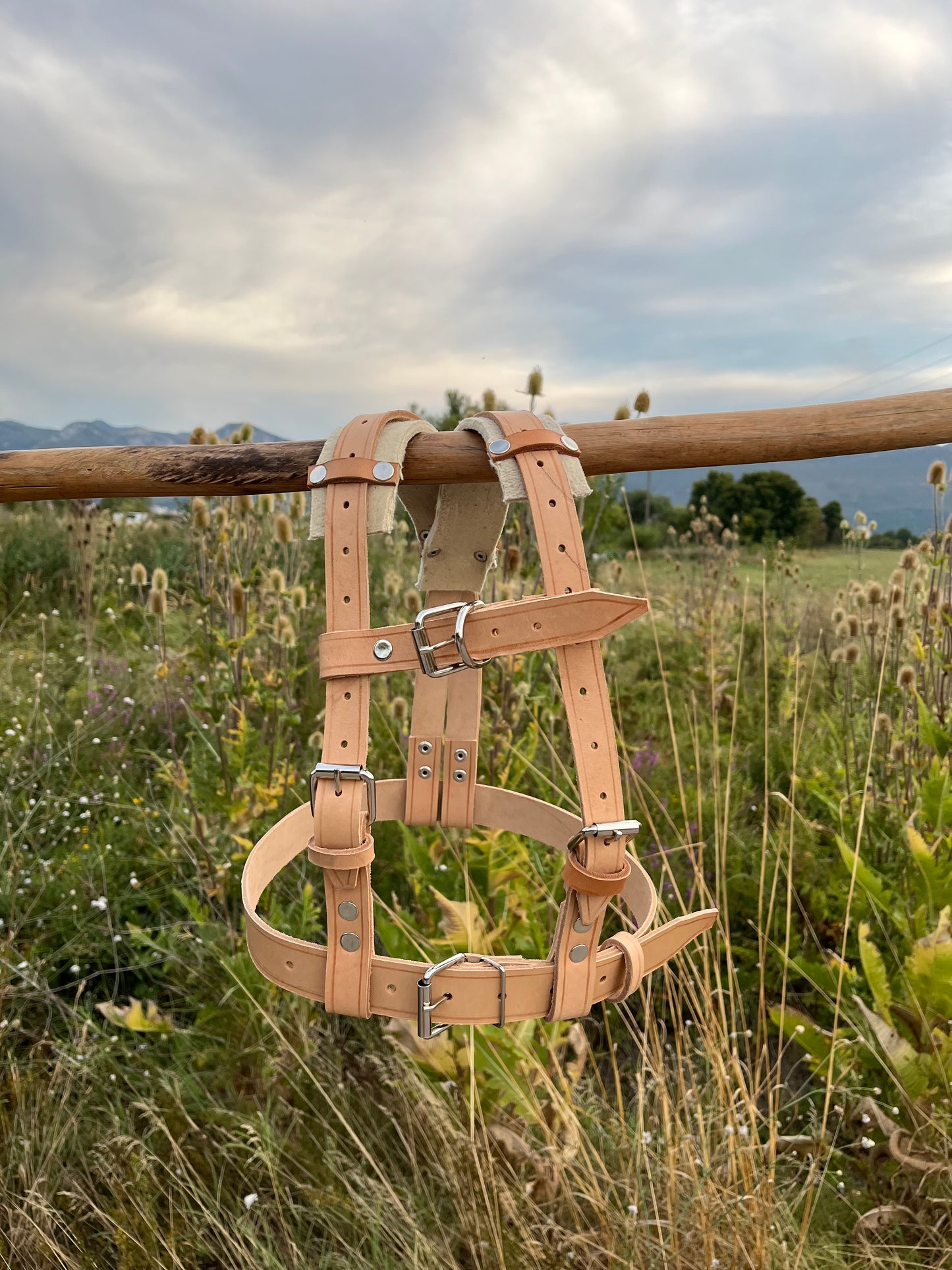 Детски кожен колан за кукери