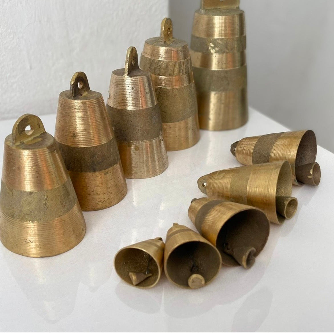 Комплект месингови чанове