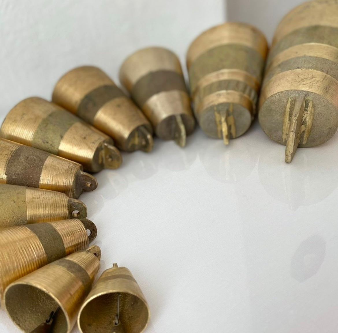 Комплект месингови чанове