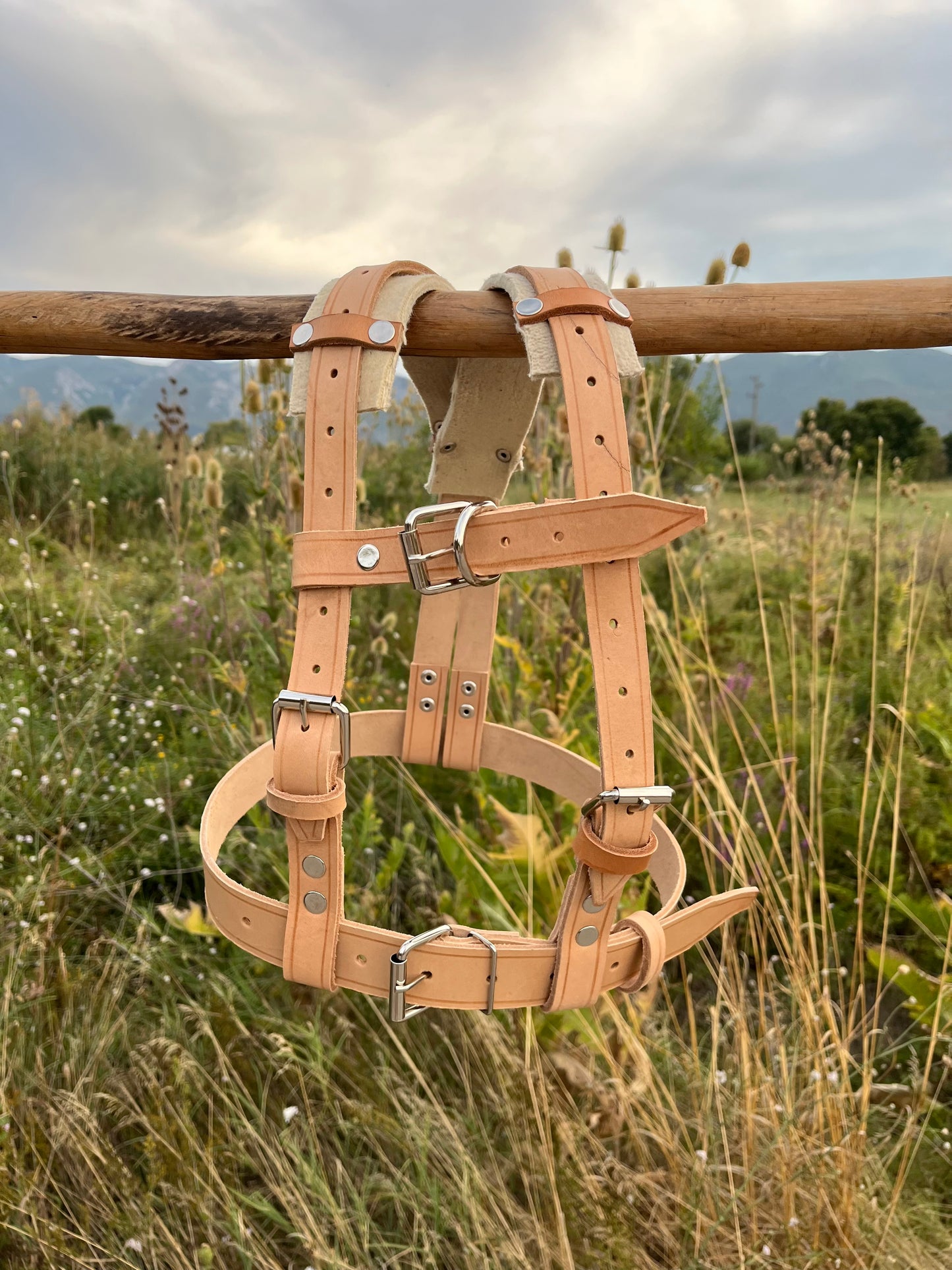 Детски кожен колан за кукери